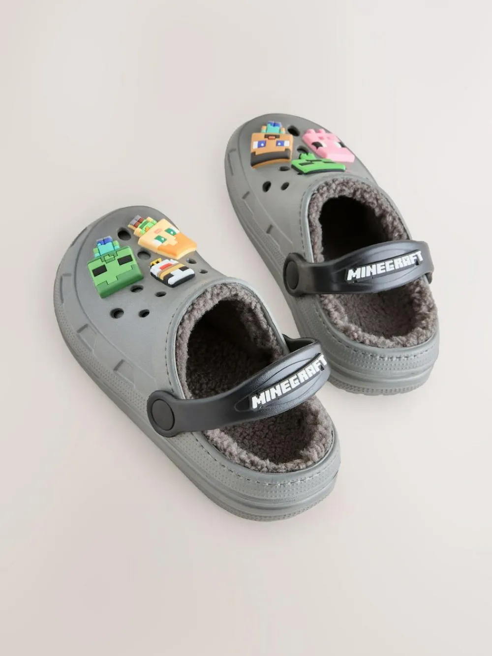 Next Minecraft Warm Lined Slipper Clogs^BOY Nightwear