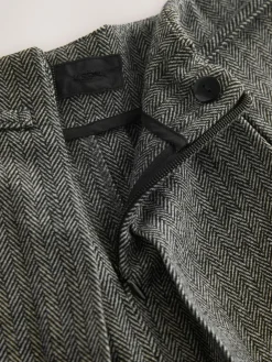 Online Next Grey Mini Kilt Skirt With Wool