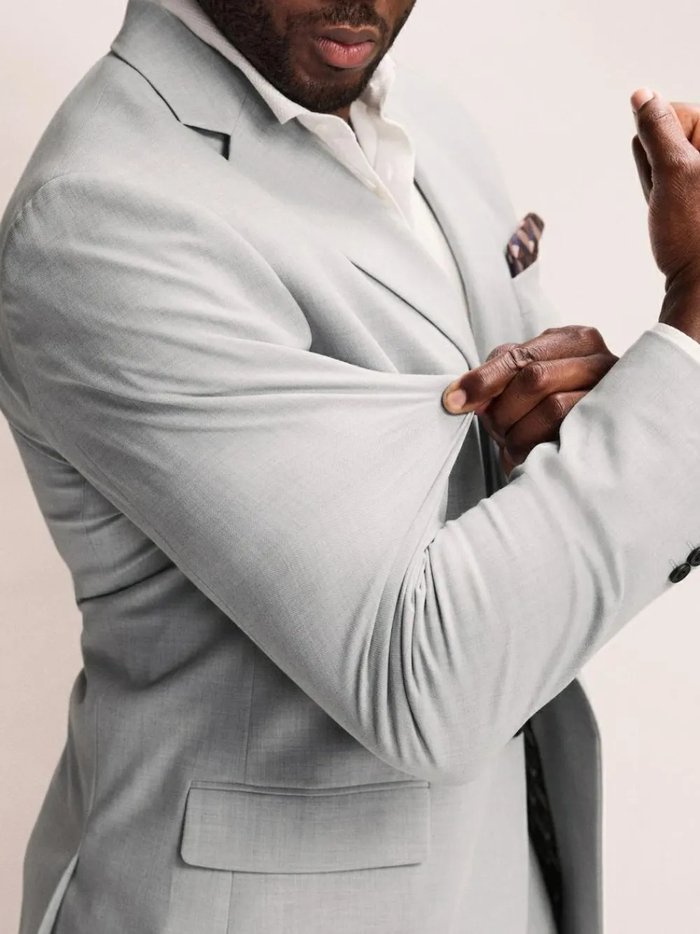 Next Muscle Fit Motionflex Stretch Suit Jacket^ Grey Suits