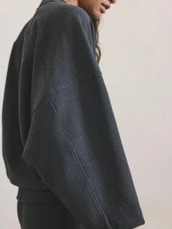 Next Grey N.Premium Brushed Wide Sweatshirt^Women Hoodies & Sweatshirts