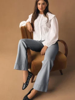 Next Patch Pocket Wide Leg Jeans^Women Jeans|Jeans