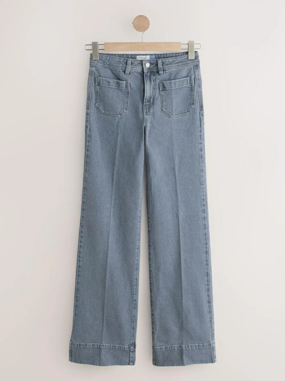Next Patch Pocket Wide Leg Jeans^Women Jeans|Jeans