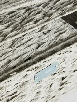 Sale Next Grey Plastic Wicker Set of 3 Storage Basket