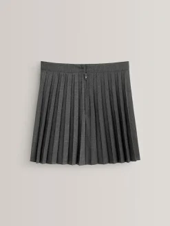 New Next Grey Pleat School Skirt (3-16yrs)
