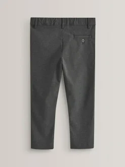 Outlet Next Plus Waist School Formal Stretch Skinny Trousers (3-17yrs) Grey