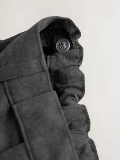 Outlet Next Plus Waist School Formal Stretch Skinny Trousers (3-17yrs) Grey