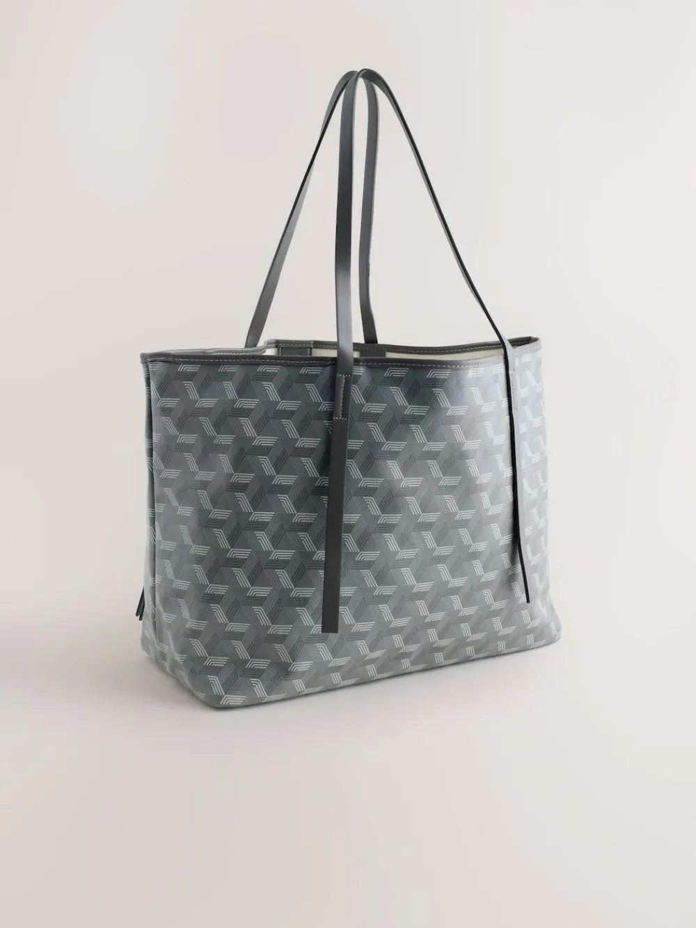 Next Grey Printed Shoulder Bag^Women Bags