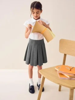 Next Pull on Jersey Stretch Pleated School Skirt (3-17yrs)^ Shorts & Skirts