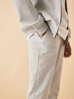 Next Grey Pull On Waist Suit: Trousers (3-16yrs)^BOY Suits & Vest