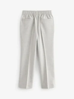 Next Grey Pull On Waist Suit: Trousers (3-16yrs)^BOY Suits & Vest
