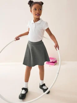 Outlet Next Pull-On School Skort with Jersey Stretch (3-17yrs) Grey