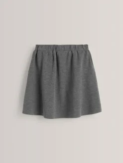 New Next Grey Pull-on Stretch School Skirt (3-16yrs)