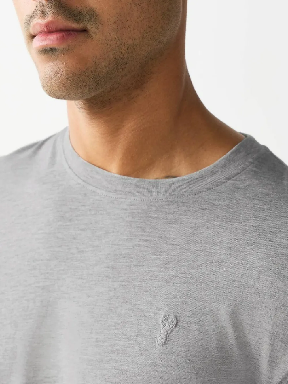 Sale Next Grey Regular Fit Stag T-Shirt