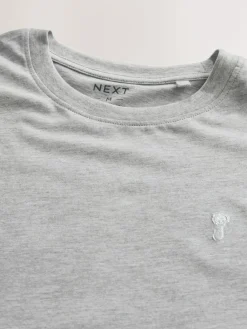 Sale Next Grey Regular Fit Stag T-Shirt