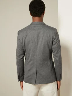 Next Regular Fit Textured Smart Blazer^ Coats & Jackets|Coats & Jackets
