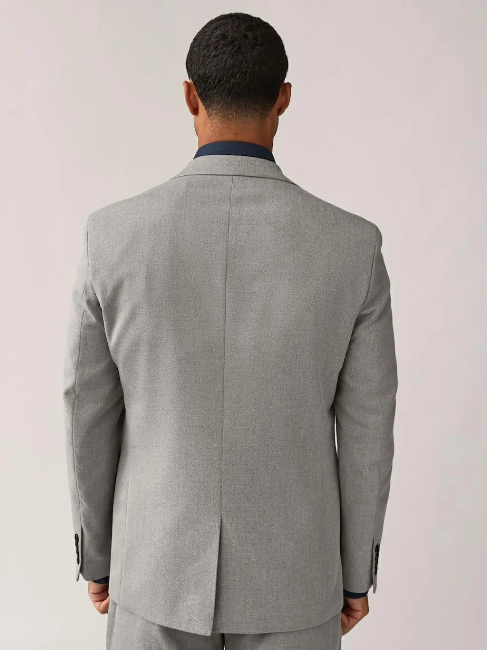 Next Grey Regular Fit Textured Suit Jacket^ Grey Suits|Blazers & Formal Jackets