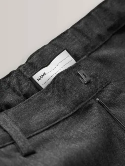 Next Regular Leg Pull On Waist School Trousers 5 Pack (3-17yrs)^BOY Tznius Pants