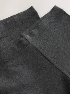 Clearance Next Regular Length 2 Pack Cotton Rich Stretch Cycle Shorts (3-16yrs) Grey