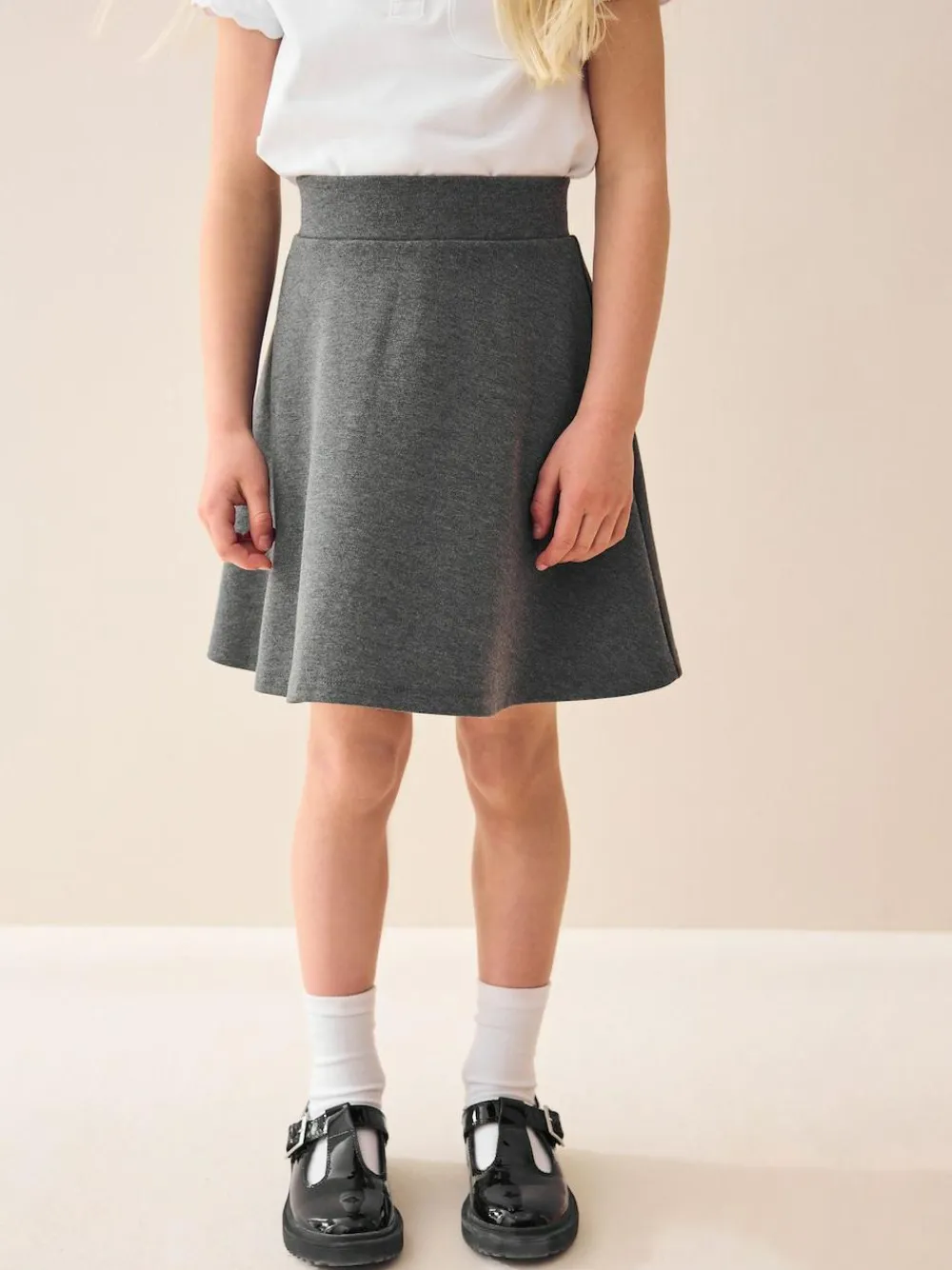 Next Regular Length Pull-On Jersey Stretch School Skater Skirt (3-17yrs)^ Shorts & Skirts