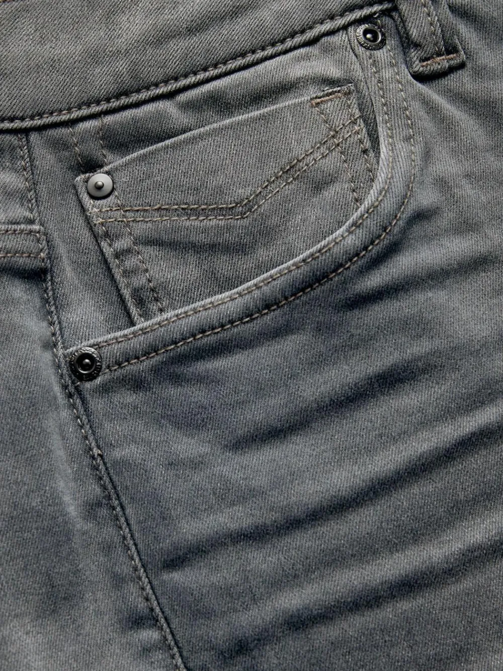 Next Grey Regular Tapered Fit Motionflex Jeans