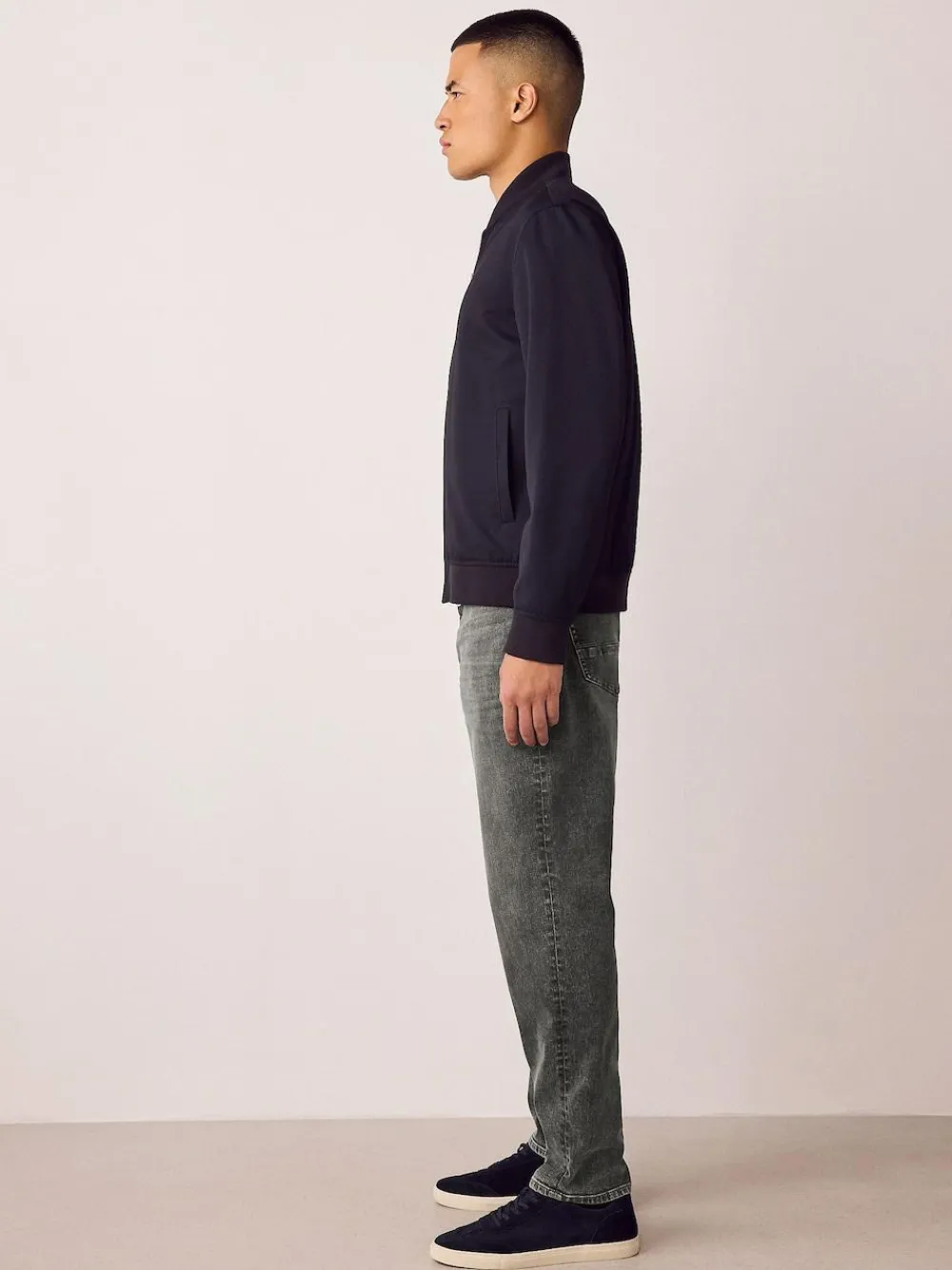 Next Regular Tapered Fit Authentic Stretch Denim Jeans^ Jeans|Jeans