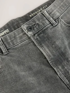 Next Regular Tapered Fit Authentic Stretch Denim Jeans^ Jeans|Jeans