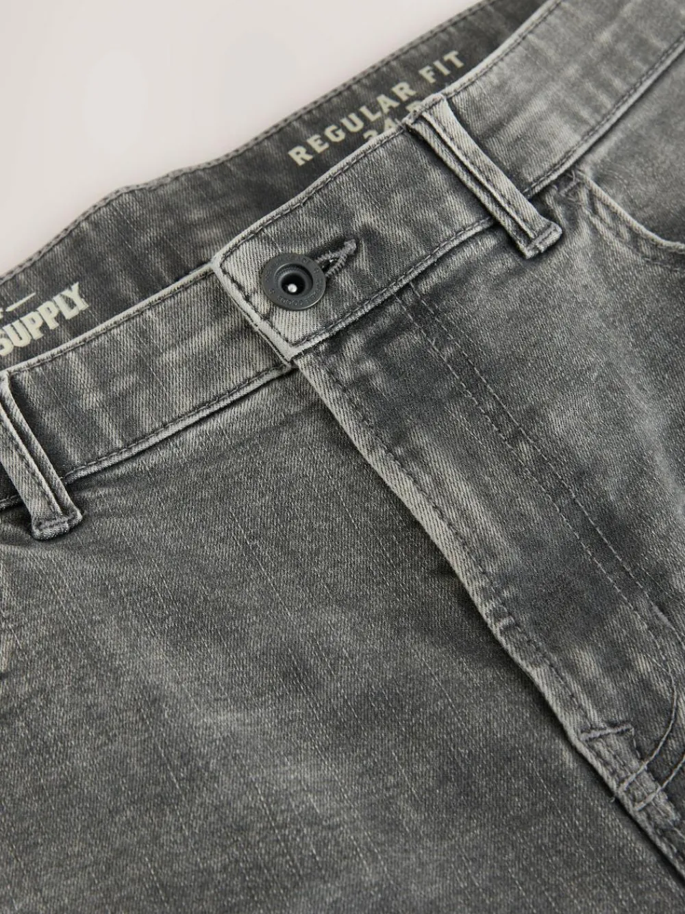 Next Regular Tapered Fit Authentic Stretch Denim Jeans^ Jeans|Jeans