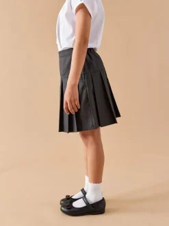 Next Grey Regular Waist 2 Pack Pleated School Skirts (3-16yrs)^ Shorts & Skirts