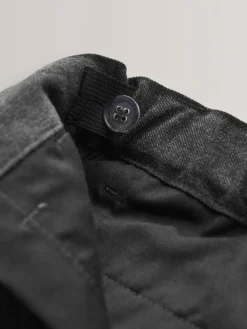 Next Regular Waist Straight Leg School Trousers (3-17yrs) Grey