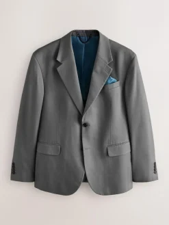 Discount Next Relaxed Fit Lyocell Suit Jacket Grey