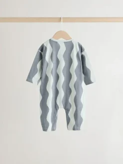Next Grey Scandi Cactus Baby Rompers 3 Pack^ Rompers & Overalls