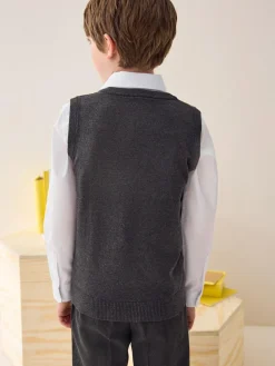 Next School Tank Top (3-16yrs)^BOY Knitwear & Sweaters|Knitwear