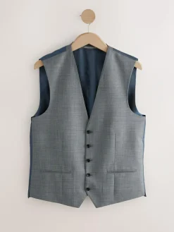 Sale Next Signature Cerutti !00% Italian Wool Suit Waistcoat Grey