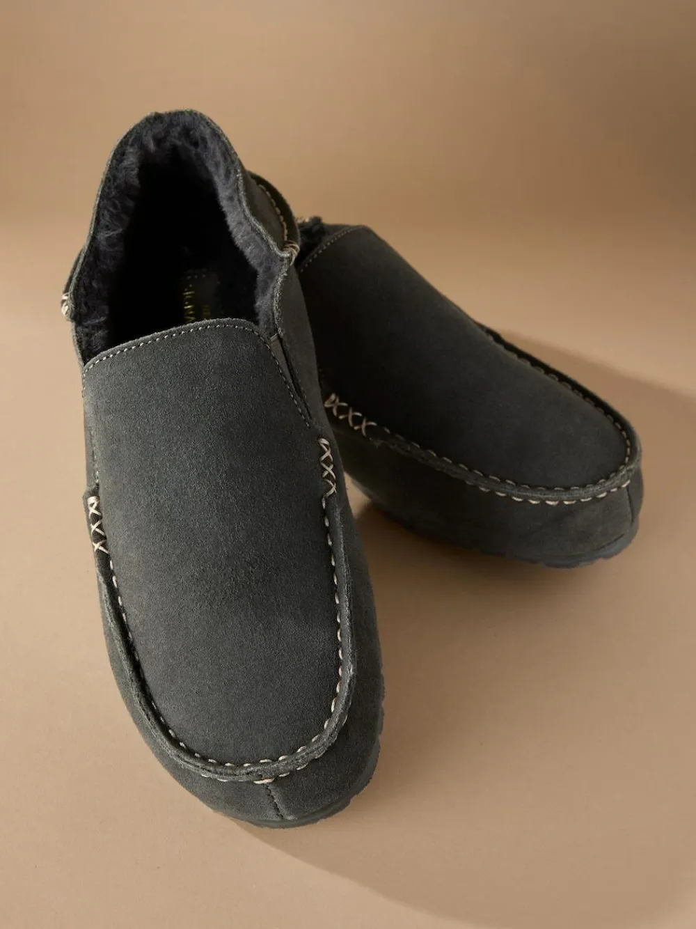 Next Signature Kickdown Suede Moccasin Slippers^ Slippers|Slippers