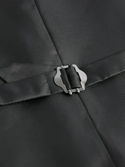 Next Signature Zignone Italian Wool Cashmere Blend Flannel Suit Waistcoat^ Vests