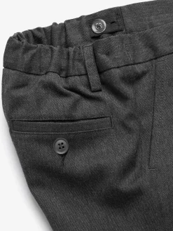 Next Single Flat Front School Shorts (3-14yrs) Grey