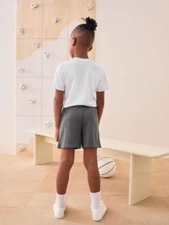 Next Grey Single Sports Shorts (3-16yrs)^BOY Shorts
