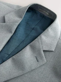 Next Skinny Fit Textured Suit Jacket^ Blazers & Formal Jackets|Grey Suits