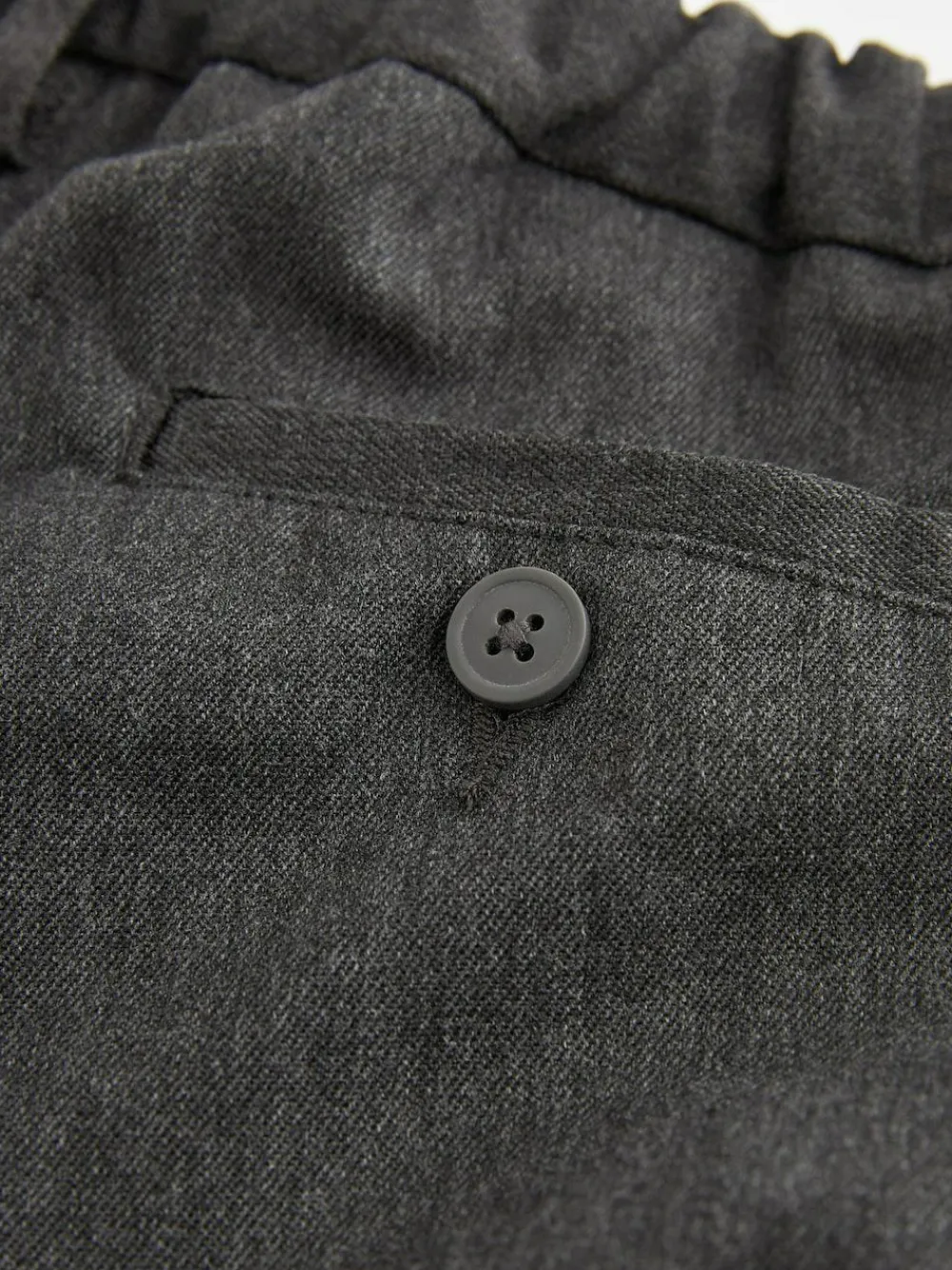 Best Next Skinny School Formal Stretch Pull On Waist Trousers (3-17yrs) Grey