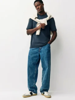 Discount Next Grey Slate Regular Fit Smart Soft Touch Heavyweight T-Shirt