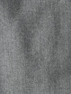 Next Slim Fit Signature Zignone Italian Wool Cashmere Blend Flannel Suit Jacket Grey