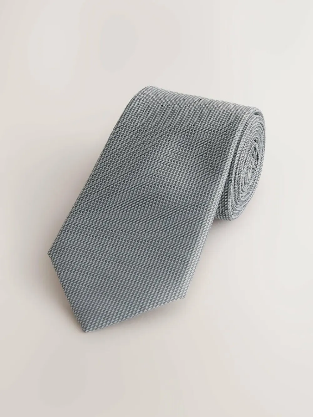 Next Grey Slim Textured Tie^ Ties & Pocket Squares