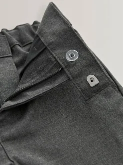 Sale Next Slim Waist School Formal Stretch Skinny Trousers (3-17yrs) Grey