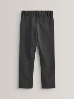 Next Slim Waist Straight Leg School Trousers (3-17yrs)^BOY Joggers|Tznius Pants