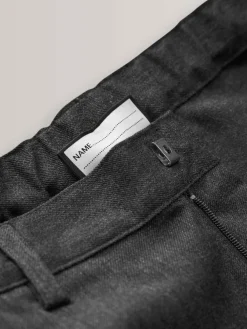 Next Slim Waist Straight Leg School Trousers (3-17yrs)^BOY Joggers|Tznius Pants