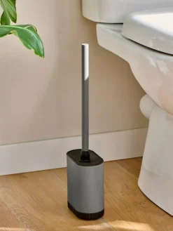 Next Grey Slimline Silicone Toilet Brush^ Bathroom Accessories
