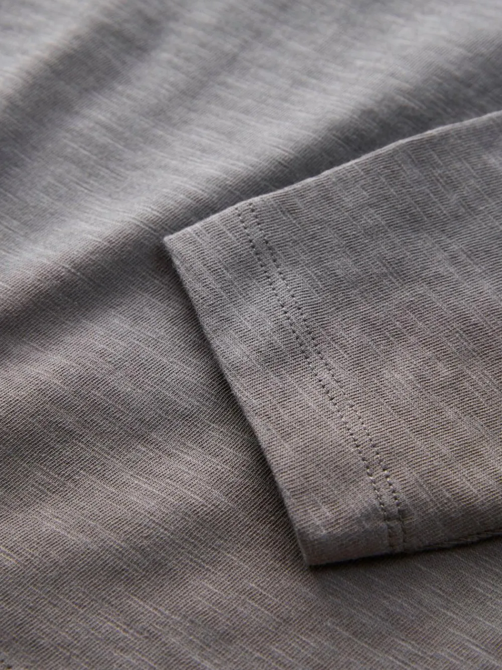 Next Grey Slogan Long Sleeves Semi Plain T-Shirt (3mths-7yrs)^BOY T-Shirts