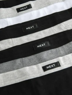 Best Next Soft Waistband Trunks 5 Pack (1.5-16yrs) Grey