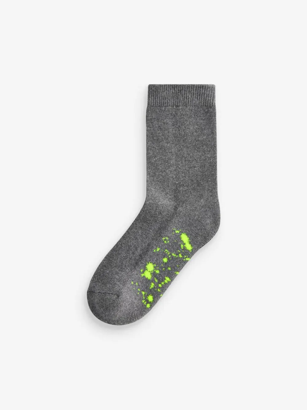 Outlet Next Cotton Rich Cushioned Socks 7 Pack Grey Splat