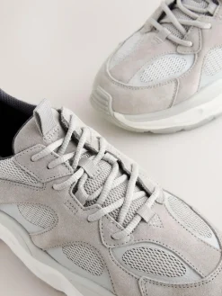 Next Suede Trim Runners^ Sneakers